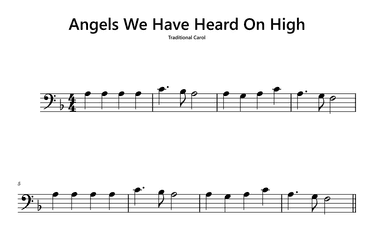 Angels We Have Heard On High (arr. Funtom)