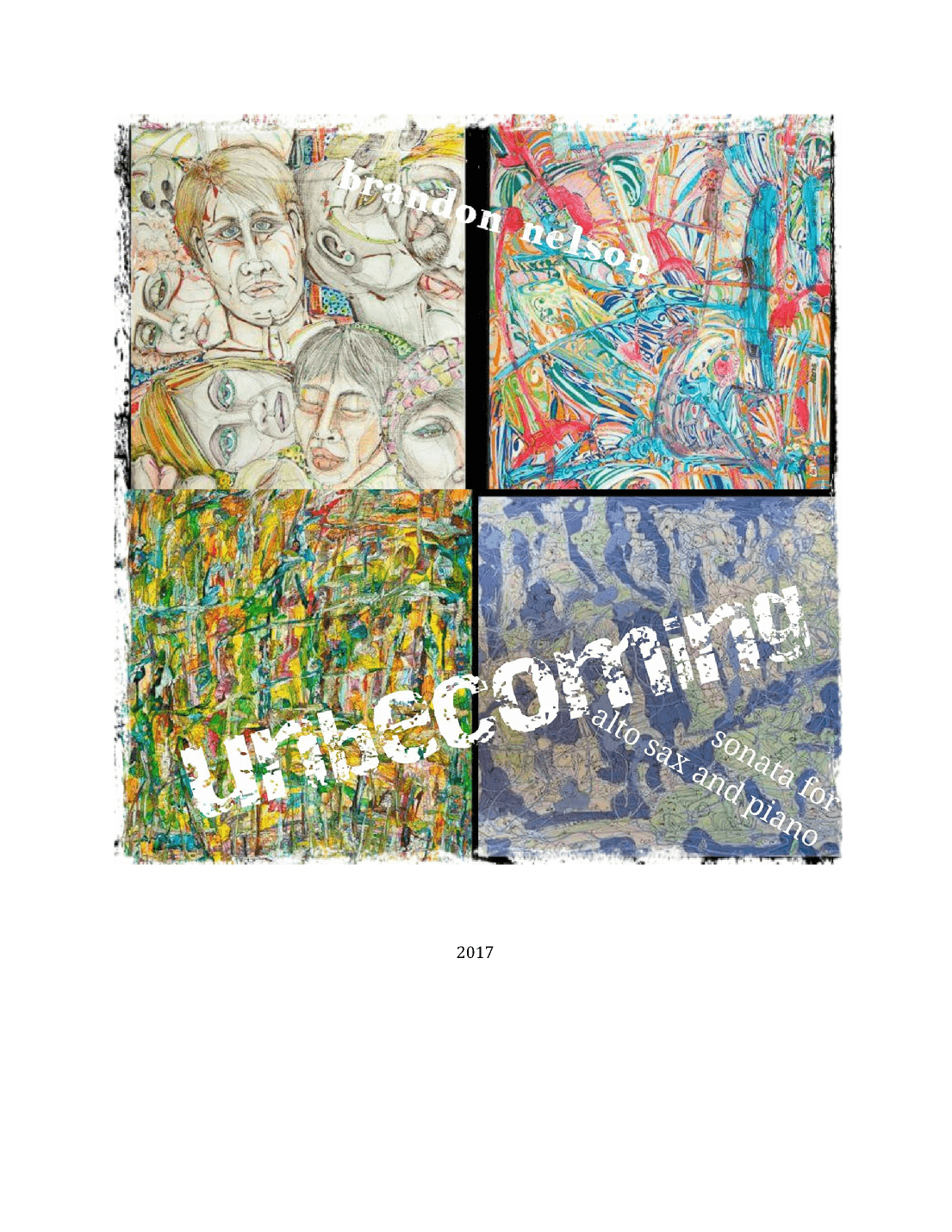 Unbecoming (for alto sax and piano)