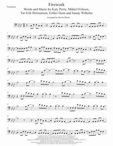 Firework (arr. Kevin Busse)
