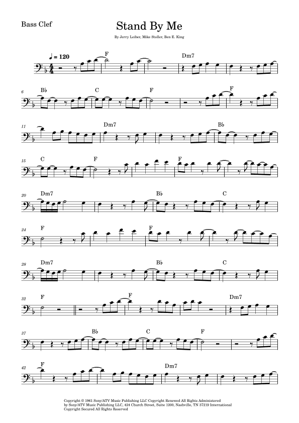 Stand By Me (arr. Fabio Eduardo de Oliveira)