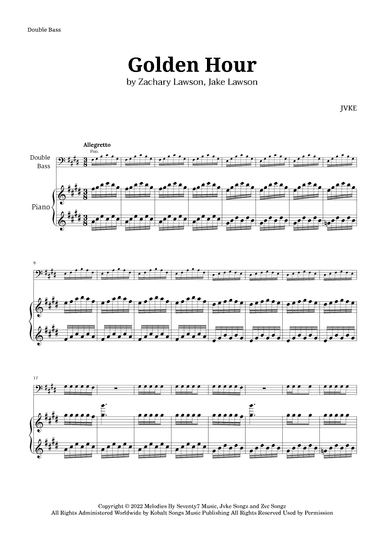 Golden Hour (arr. Langanho)