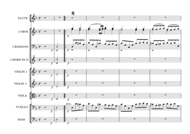Bach Gavotte in D minor (arr. PianoSheetNow)