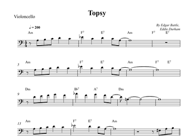 Topsy (arr. Wesley S. SIlva)