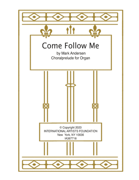 Come Follow Me   organ solo