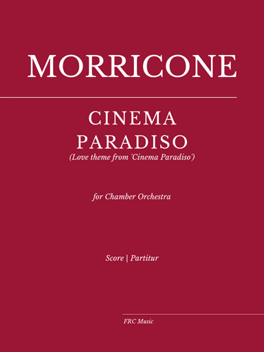 Cinema Paradiso (arr. Flavio Regis Cunha)