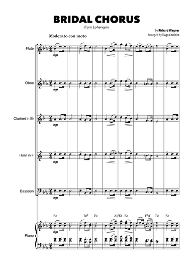 Bridal Chorus (arr. Tiago Cordeiro)