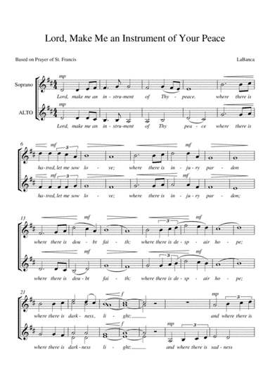 Lord Make Me An Instrument