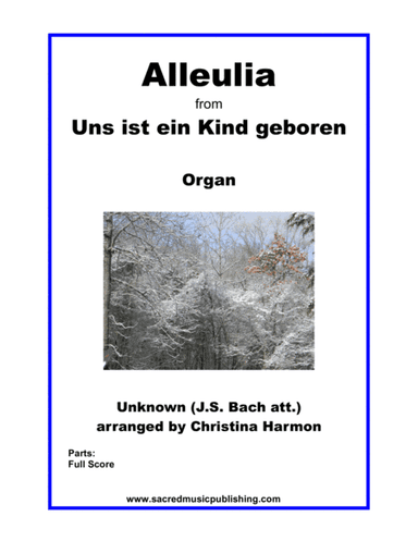 Alleulia from Uns ist ein Kind geboren - Organ (arr. Christina Harmon)