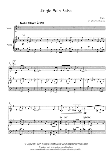 Jingle Bells Salsa (arr. Hoopla Sheet Music)