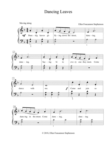 Dancing Leaves (piano solo)