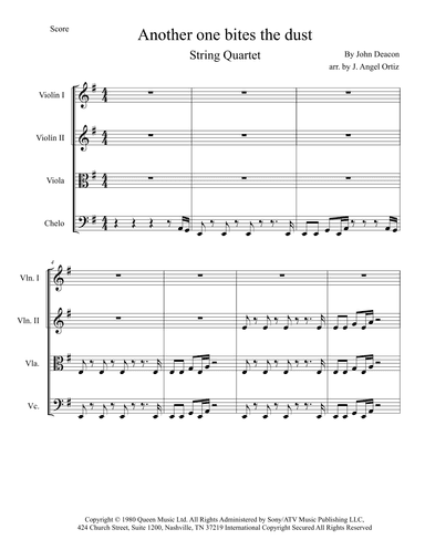 Another One Bites The Dust (arr. José angel Ortiz ramirez)