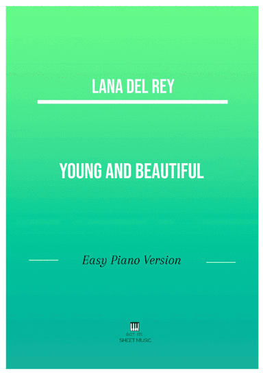 Young And Beautiful (arr. ANDRE LAITANO)
