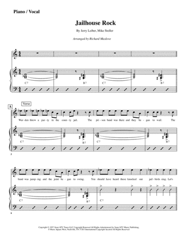 Jailhouse Rock (arr. Richard Maslove)