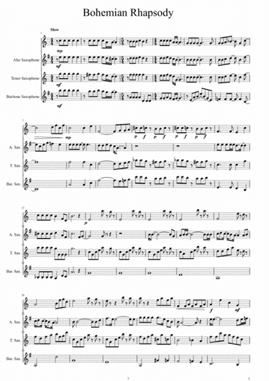 Bohemian Rhapsody (arr. Brian Hernandez)