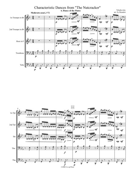 Dance of the Flutes from the Nutcracker Suite (arr. Sy Brandon)