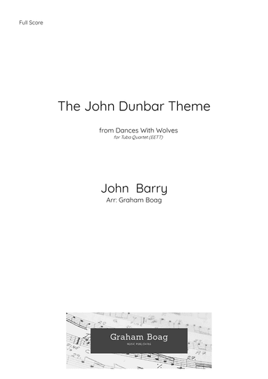 The John Dunbar Theme (arr. Graham Boag)
