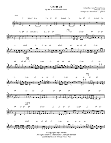 Get Down Tonight (arr. Marco Polo Ignacio)