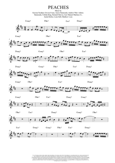 Peaches (arr. Anderson Quevedo)