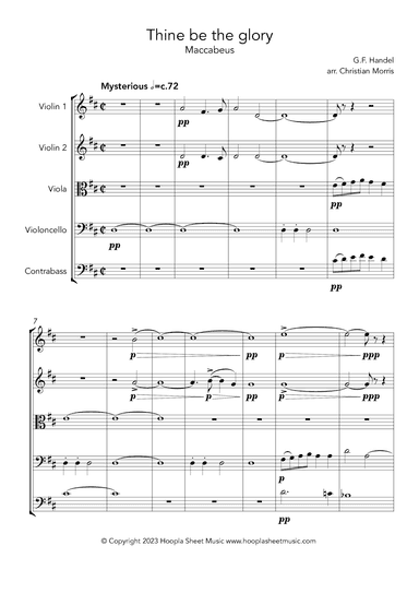 Thine be the Glory (Fantasy) (arr. Christian Morris)