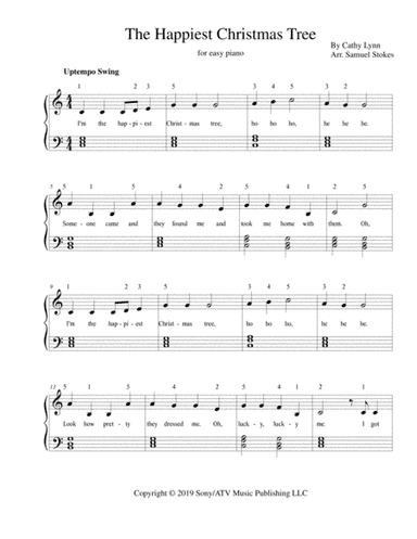 The Happiest Christmas Tree (arr. Samuel Stokes)