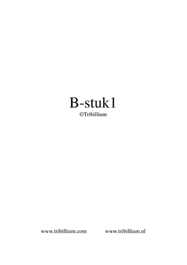 B-stuk 1
