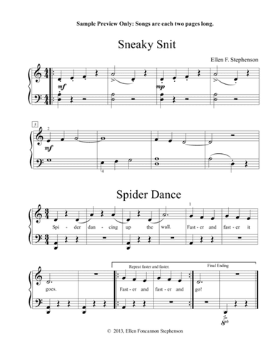 Sneaky Snit & Spider Dance