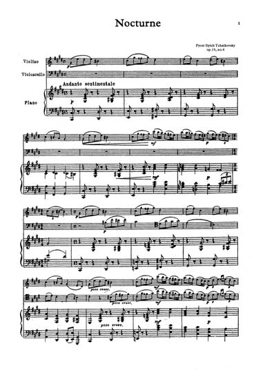 Nokturne (arr. Unknown)