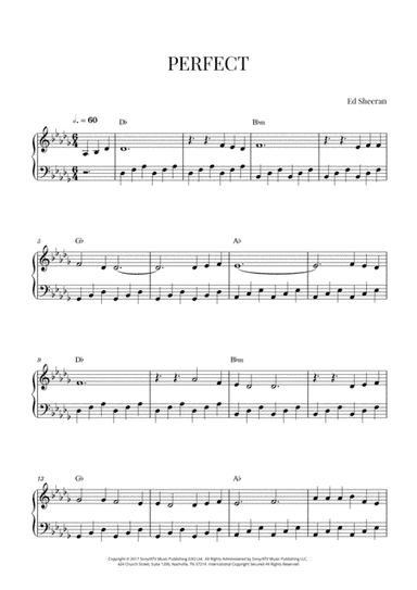 Perfect (arr. Cadenza Editions)