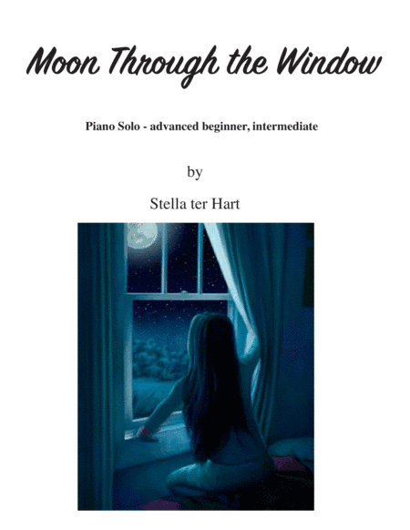 Moon Through the Window; advanced beginner piano solo