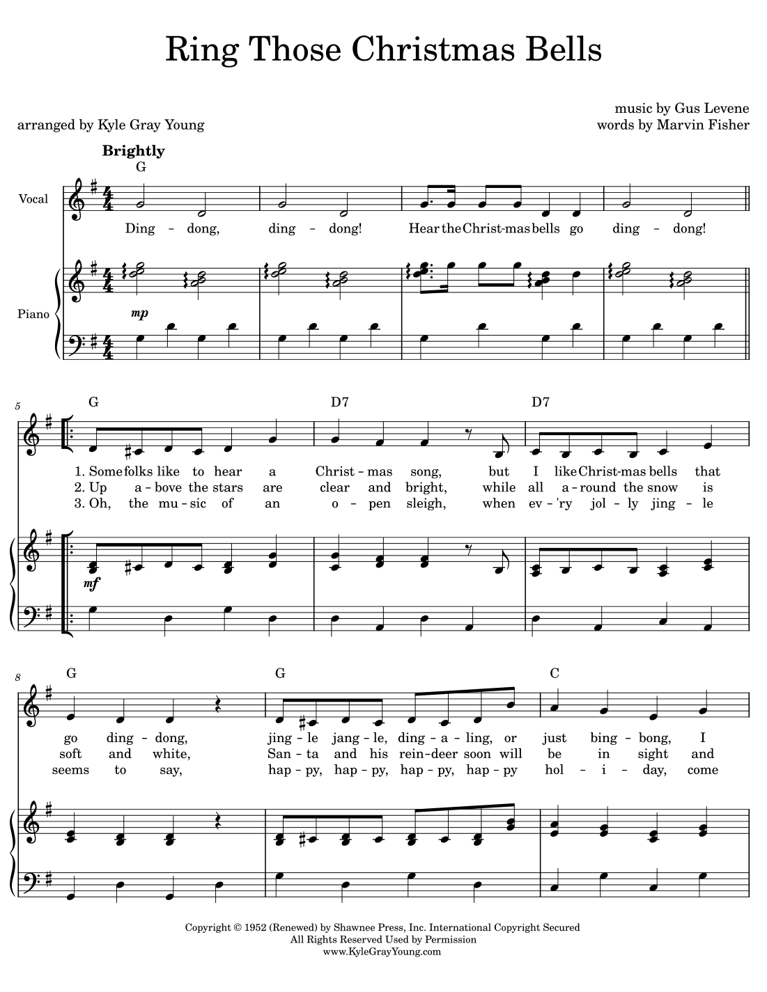 Ring Those Christmas Bells (arr. Kyle Gray Young)