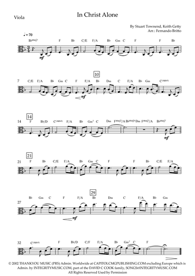 In Christ Alone (arr. Fernando Britto)