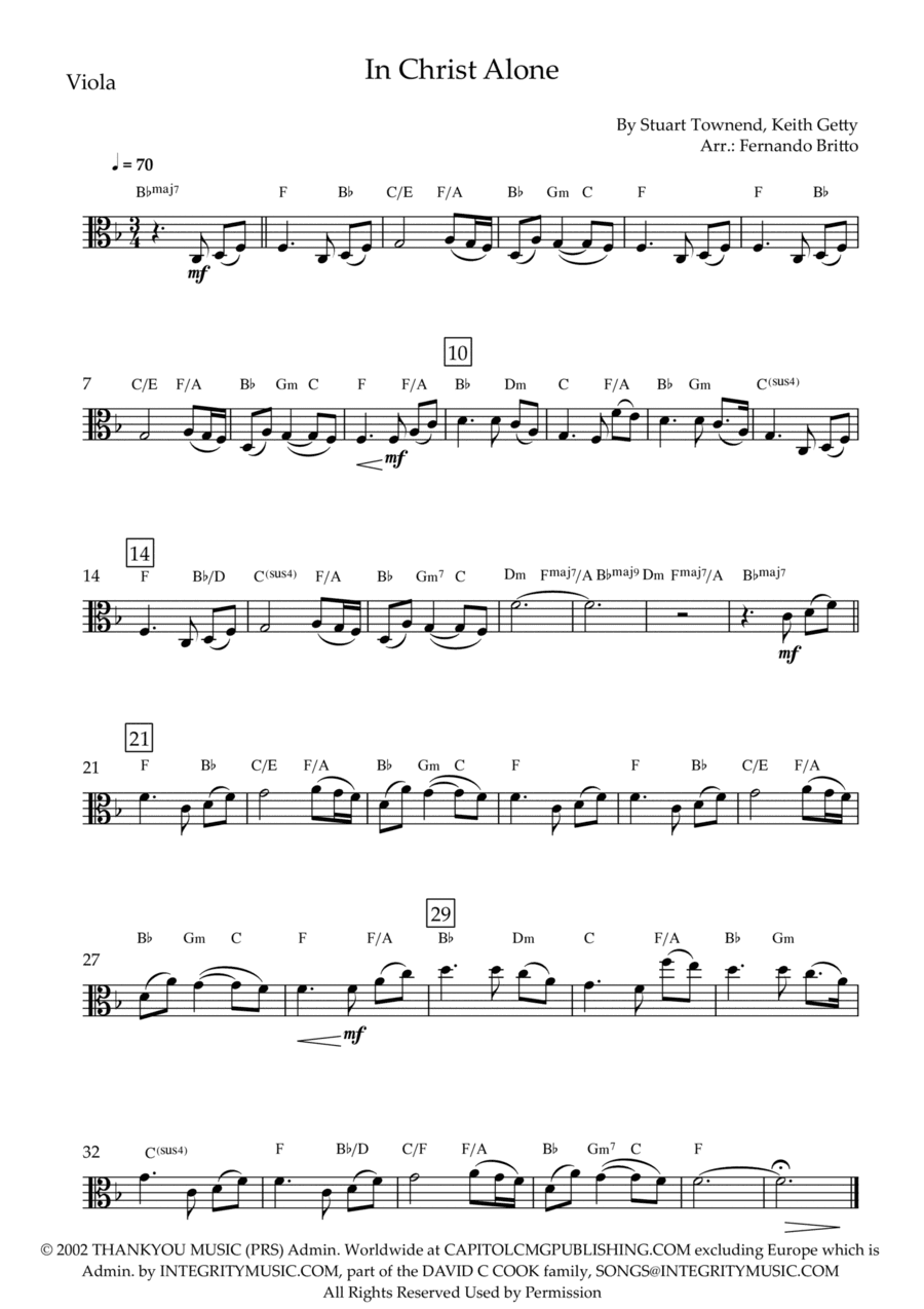 In Christ Alone (arr. Fernando Britto)