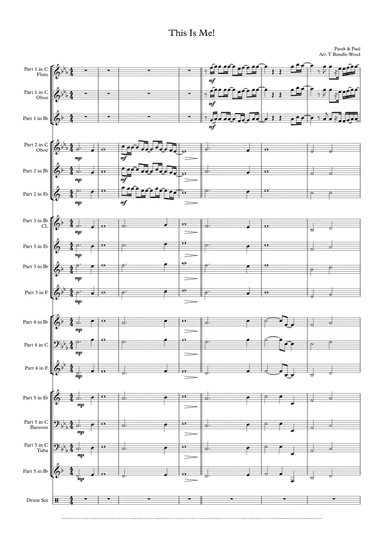 This Is Me (arr. Tom Rundle-Wood)