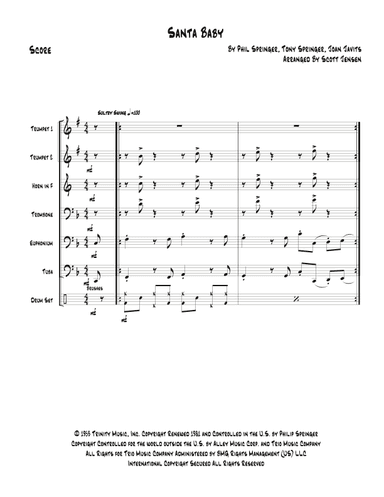 Santa Baby (arr. Scott Jensen)