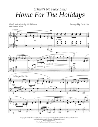 (There's No Place Like) Home For The Holidays (arr. Lorie Line)