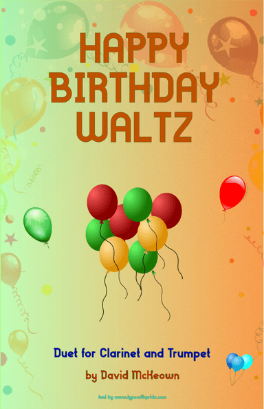 Happy Birthday Waltz, for Clarinet and Trumpet Duet (arr. David McKeown)