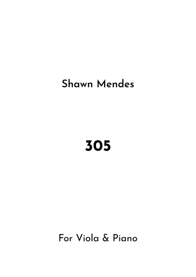 305 (arr. Jireh J.)