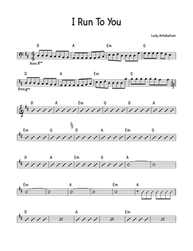 I Run To You (arr. David M Fagnant)