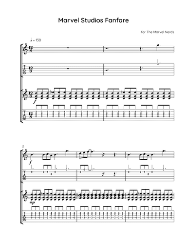 Marvel Studios Fanfare (arr. Logan Martin)