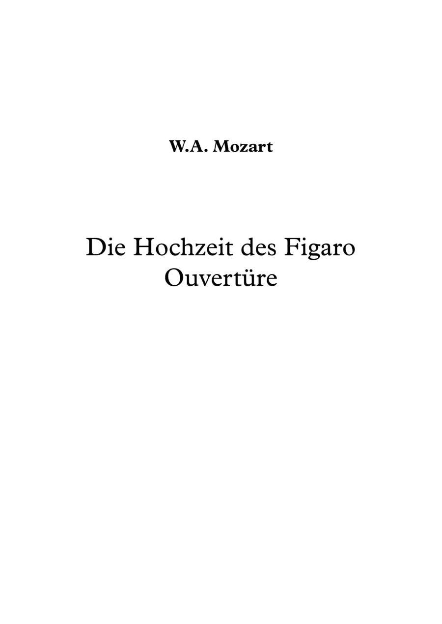 Figaro Ouvertüre - W.A. Mozart (arr. Jope)