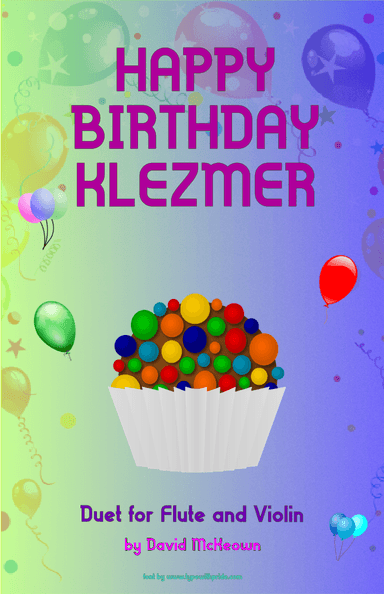 Happy Birthday Klezmer, for Flute and Violin Duet (arr. David McKeown)