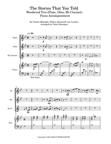 The Stories That You Told (arr. Cathy Stamegna)