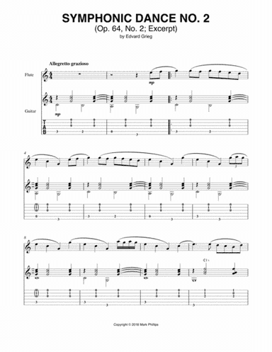 Symphonic Dance No. 2 (arr. Mark Phillips)