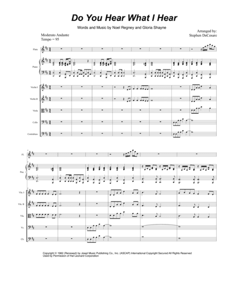 Do You Hear What I Hear (arr. Stephen DeCesare)
