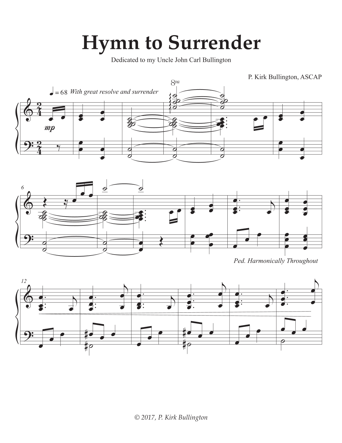 Hymn to Surrender