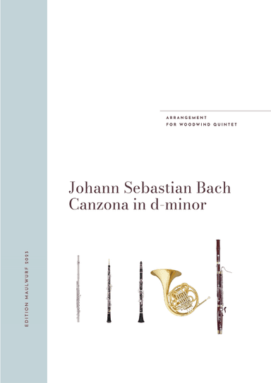 Canzona in d-minor (arr. Edition Maulwurf)