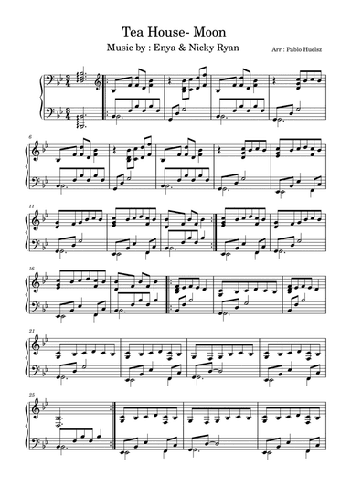 Teahouse Moon (arr. Pablo Huelsz)