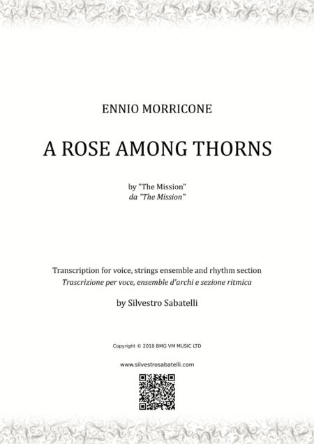 A Rose Among Thorns (arr. Silvestro Sabatelli)