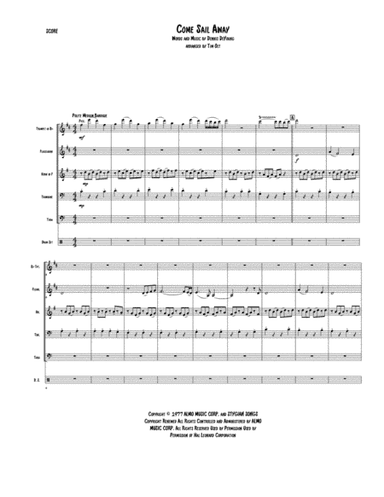 Come Sail Away (arr. Tim Olt)