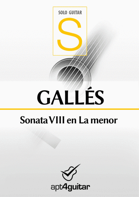 Sonata VIII en La menor (arr. Roberto García)